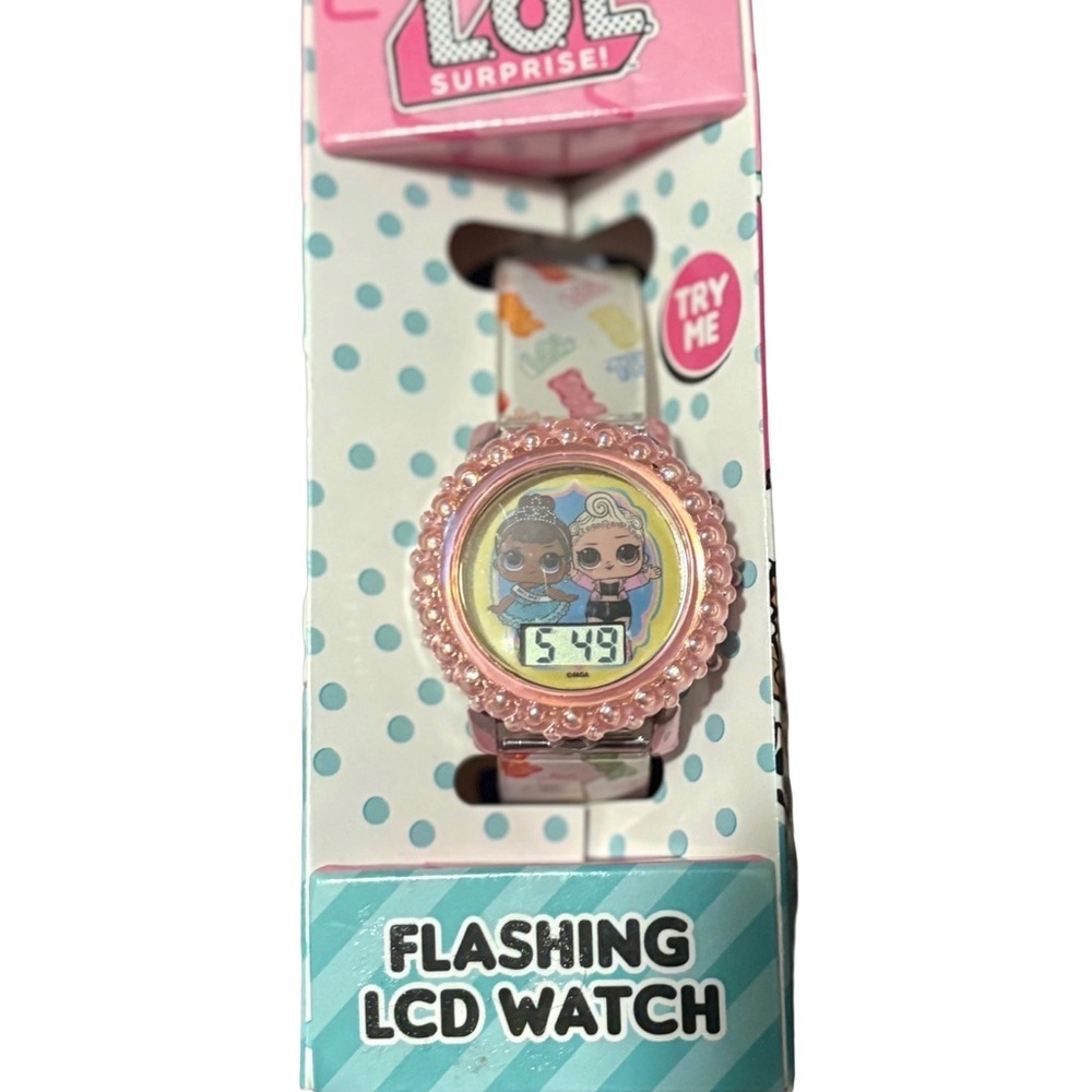 LOL Surprise Flashing LCD Digital Watch - Kids - New In Box